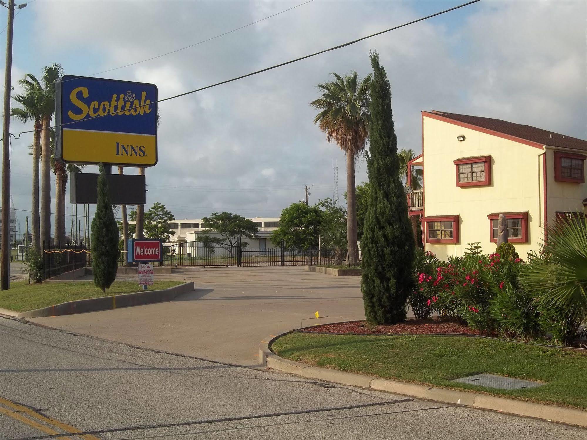 Scottish Inns Galveston Exterior foto